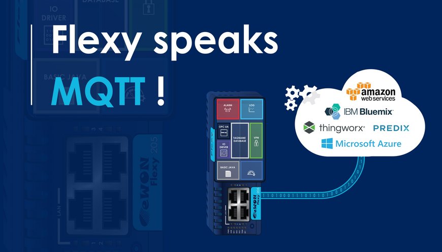 eWon Flexy veri ediniminde MQTT’yi destekliyor